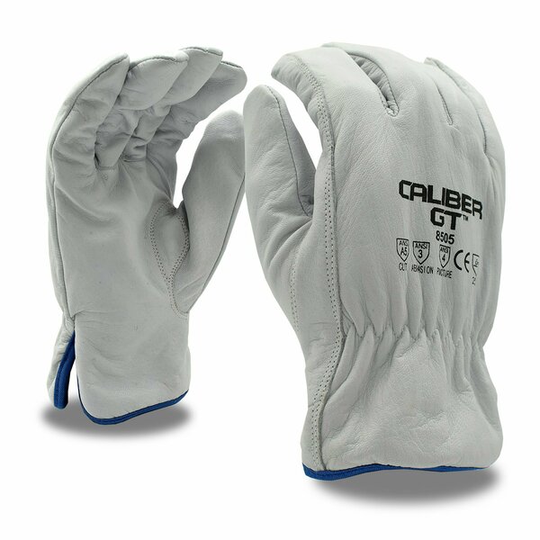 Cordova Cut-Resistant Leather Drivers Gloves, Caliber-GT, Without TPR, 3XL 85053XL